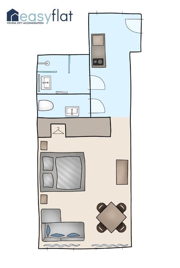 Ferienwohnung Easy Flat Sankt Elisabeth Wien Exterior foto